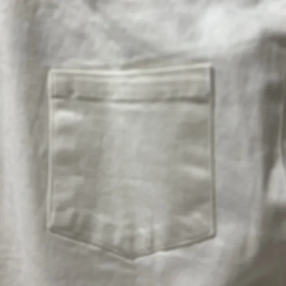 Umgee white cotton flair leg pull on pants - Picture 5 of 8